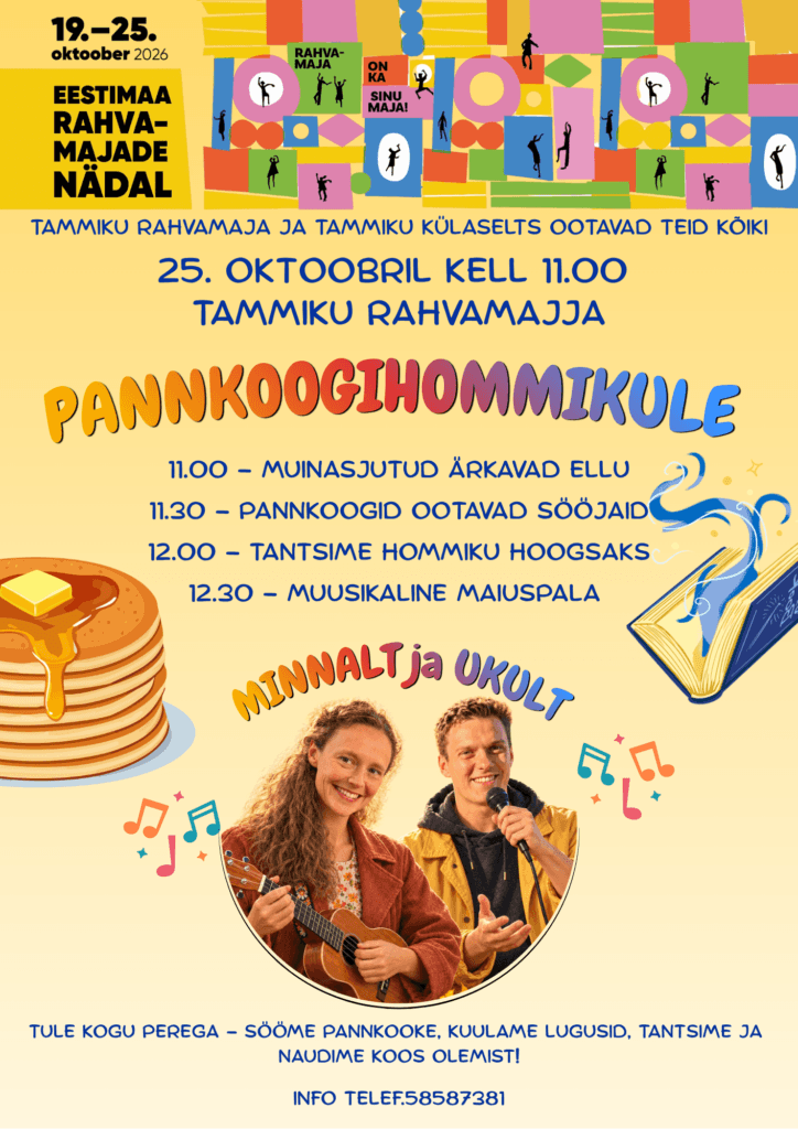 Pancake Morning at Tammiku Community House