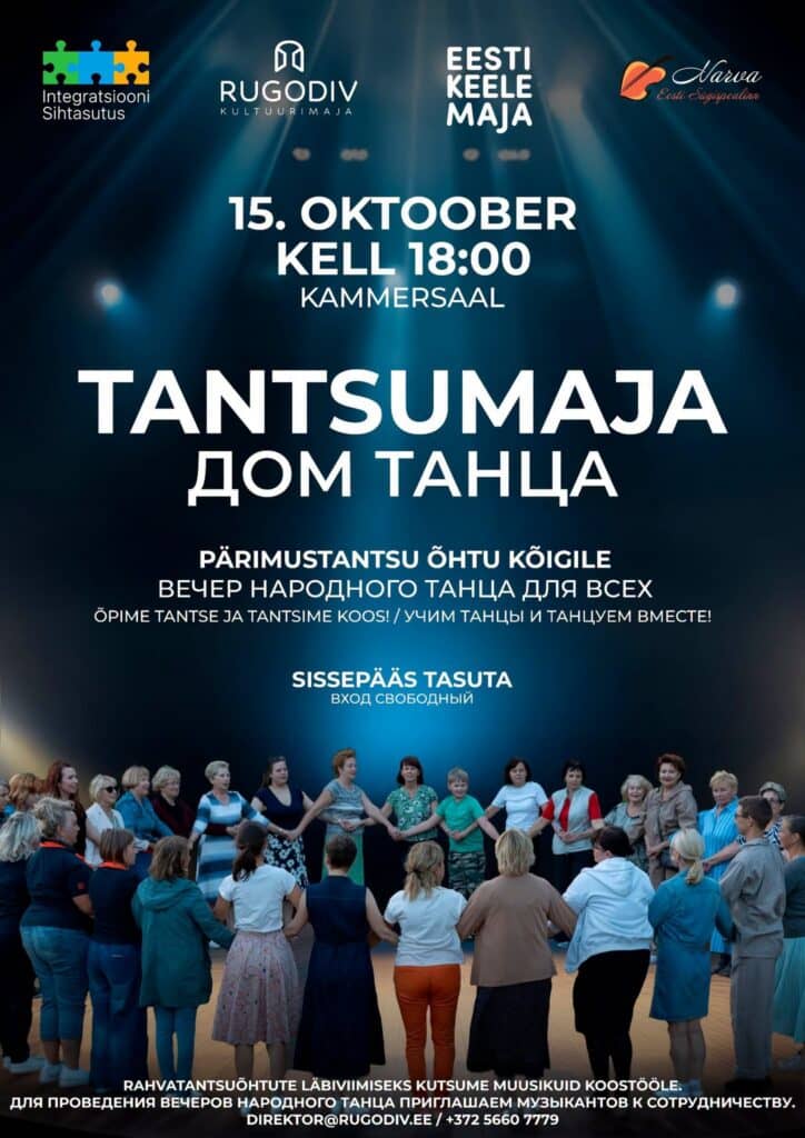 Heritage dance evening for everyone: Tantsumaja
