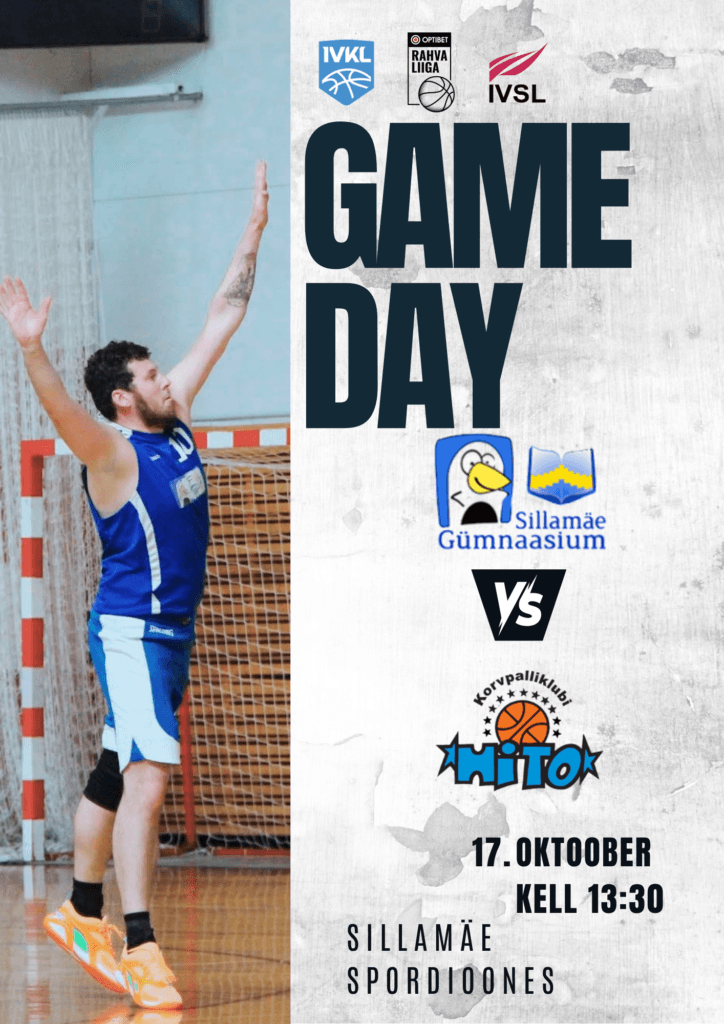 Optibet Rahvaliiga East region: Sillamäe Gymnasium vs KK Hito/Elvarem