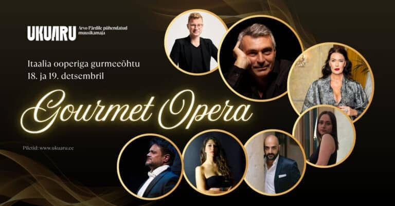 Gourmet Opera. An Italian opera gourmet evening