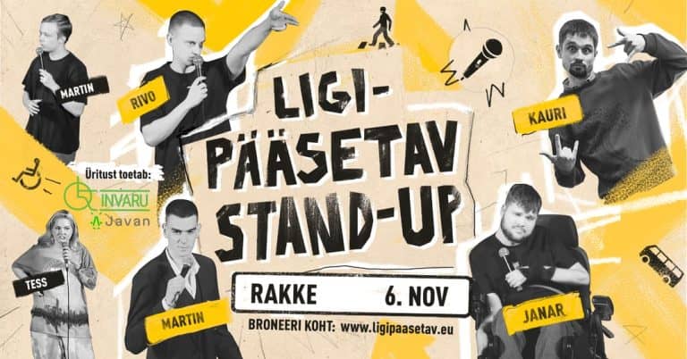 Rakke FREE comedy night: “Accessible stand-up”