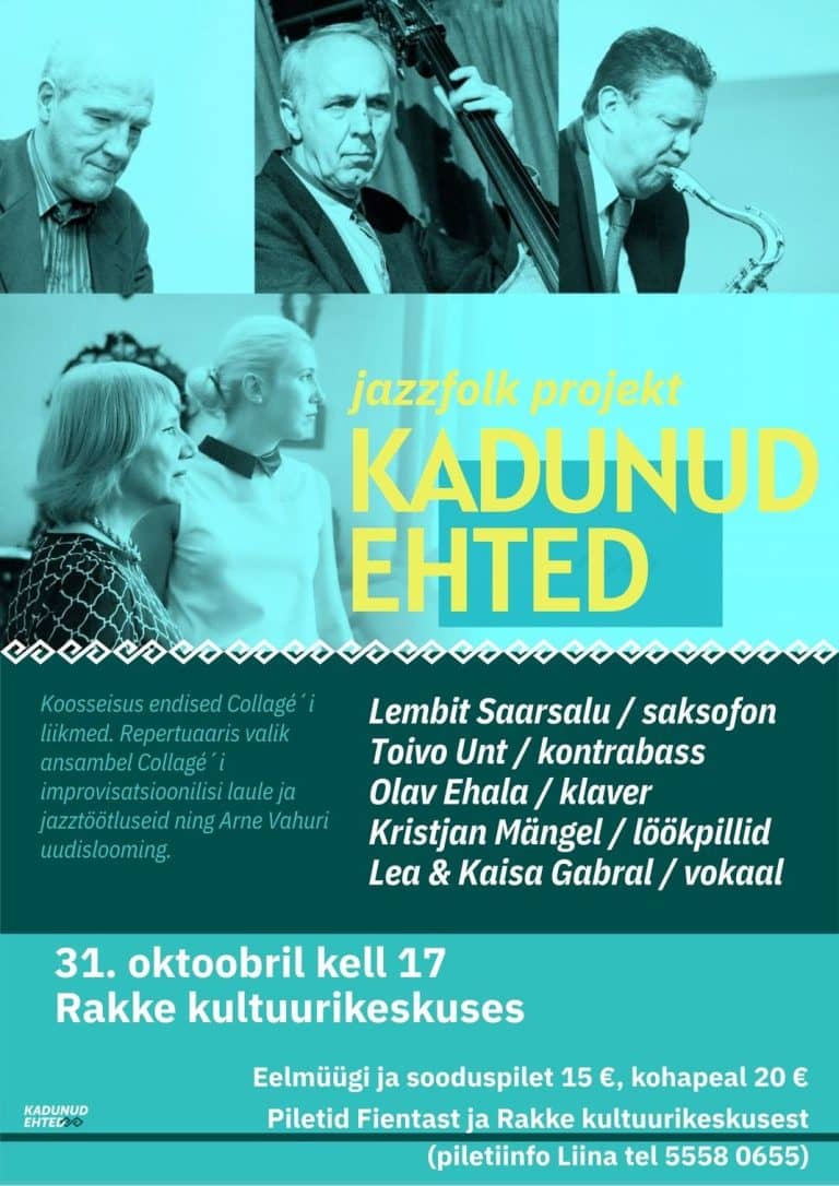 Jazzfolk project “Kadunud ehted”