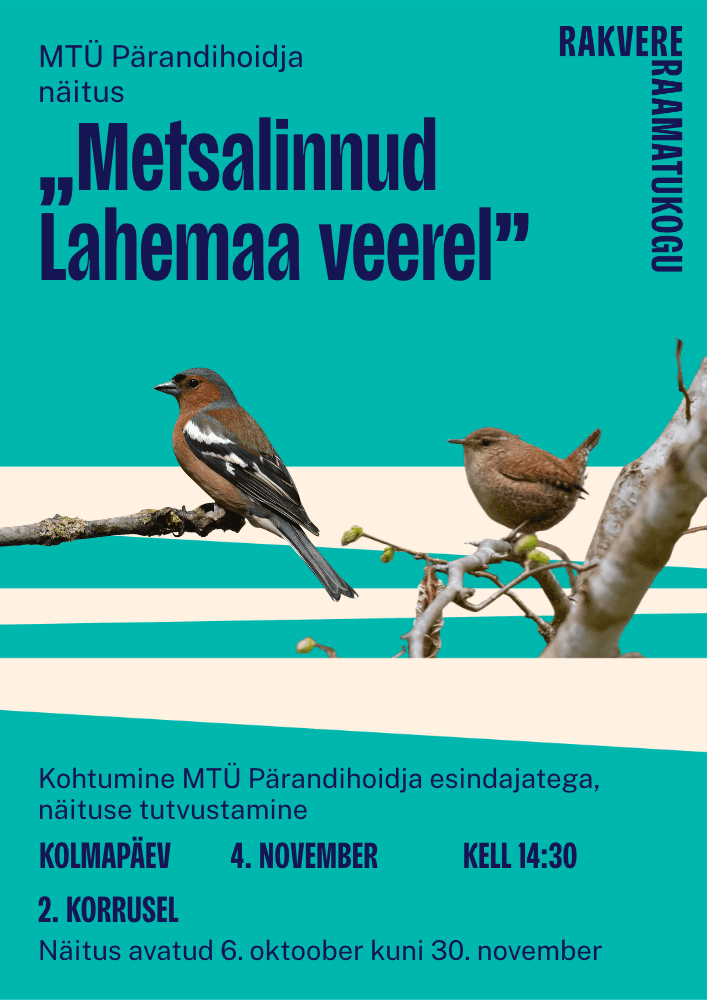 Meeting with the representatives of the exhibition “Forest Birds on the Edge of Lahemaa”