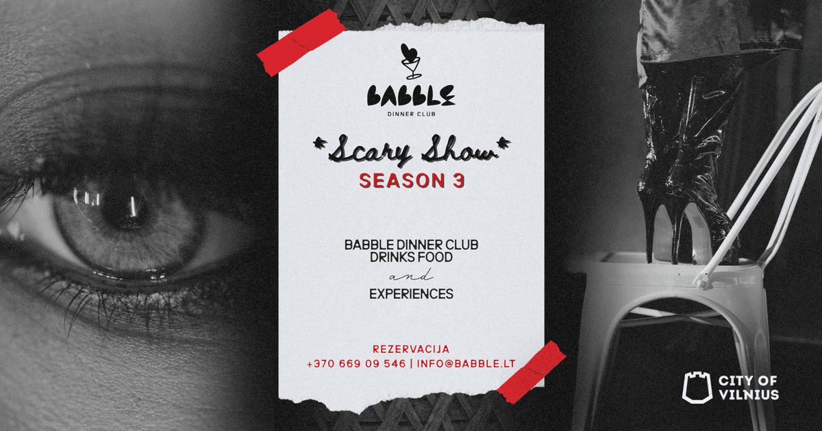 Babble Dinner Club | Scary Show | 10.30