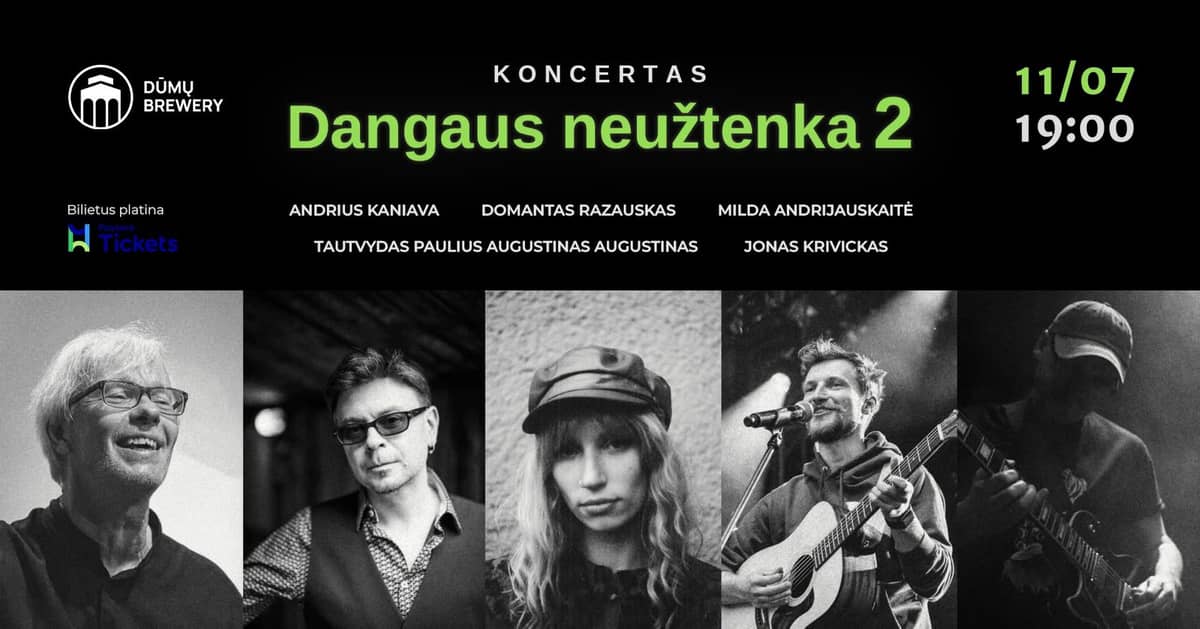 Concert “Dangaus neužtenka 2”