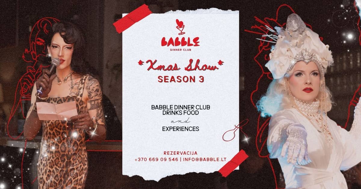 Babble Dinner Club | Xmas Show | 12.12
