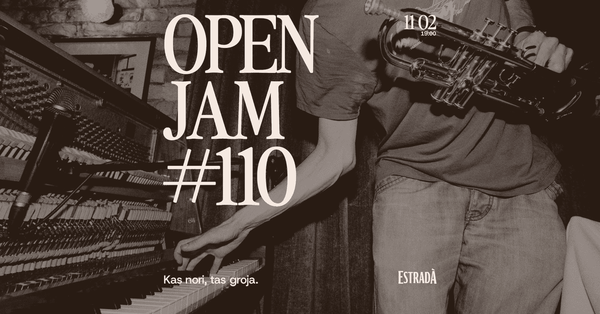 Estradà invites: Open Jam #110