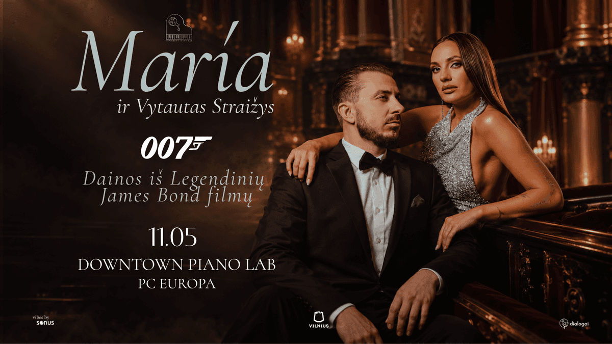 007 – Legendary Songs from James Bond Films | María and Vytautas Straižys