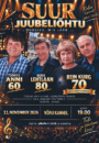 Suur Juubeliõhtu: Toomas Anni 60, Rein Kurg 70 koos Sirje Kurega, Boris Lehtlaan 80