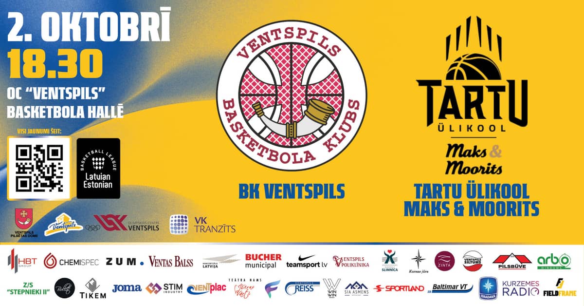 BK Ventspils - Tartu Ulikool Maks & Moorits