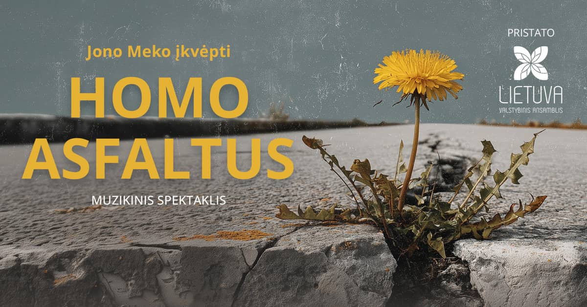 (Alytus) Muzikinis spektaklis HOMO ASFALTUS