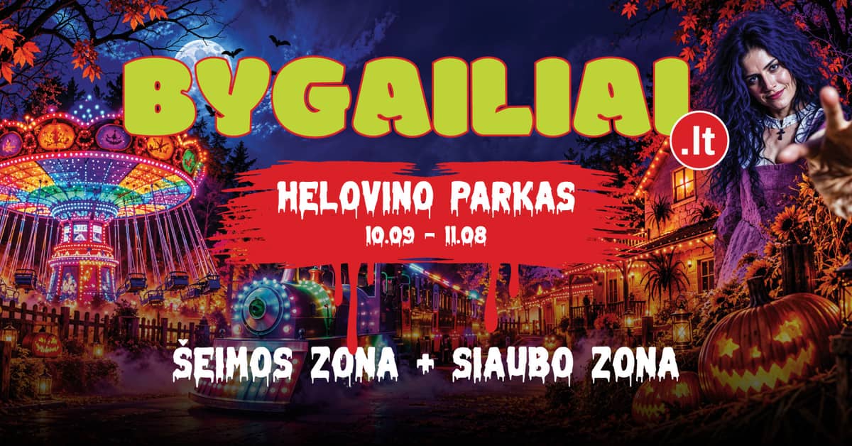 BYGAILIAI. Halloween Park