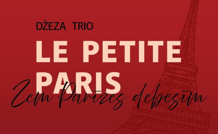 Jazz trio LE PETITE PARIS | Under the skies of Paris