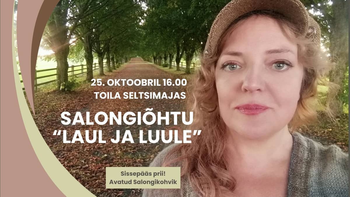 Salon Evening “Poetry and Song” with Hedvig Hanson