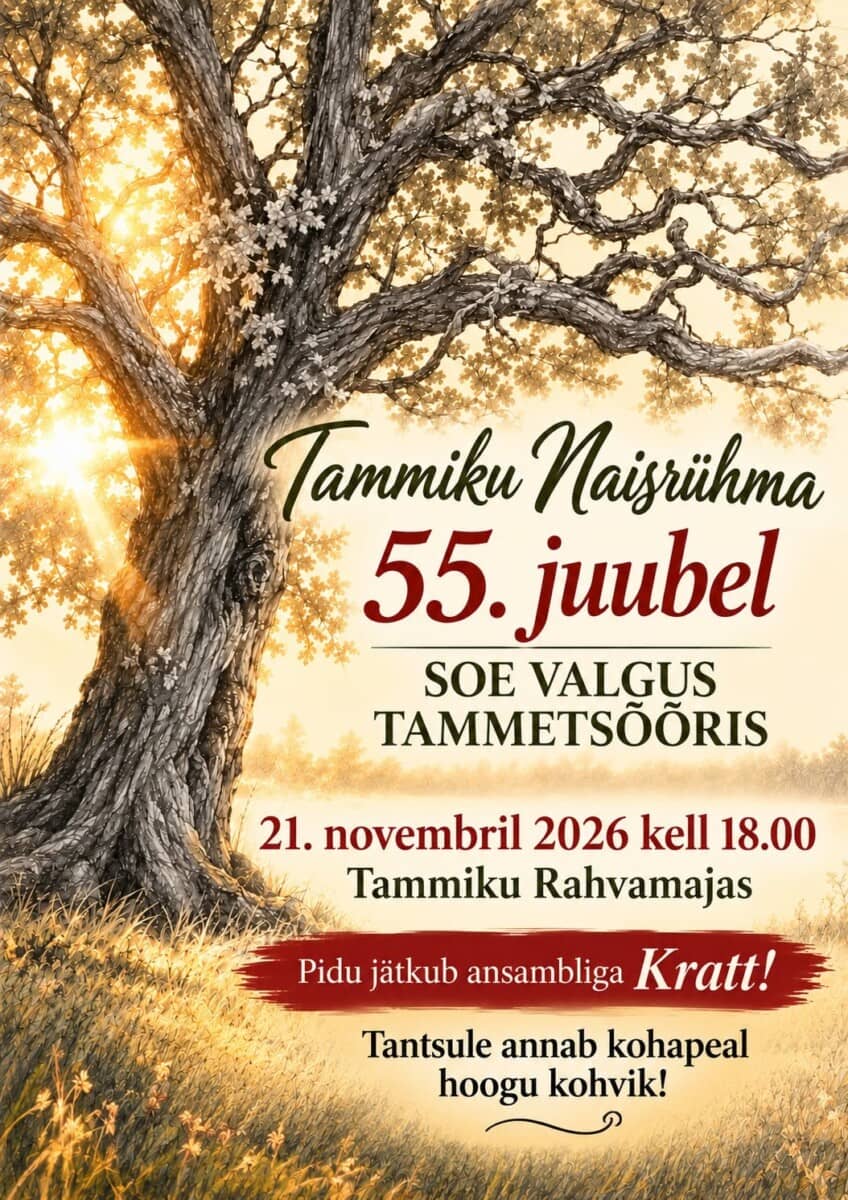 Tammiku Women's Folk Dance Group's 55th Anniversary Concert "Warm Light in the Oak Ring"