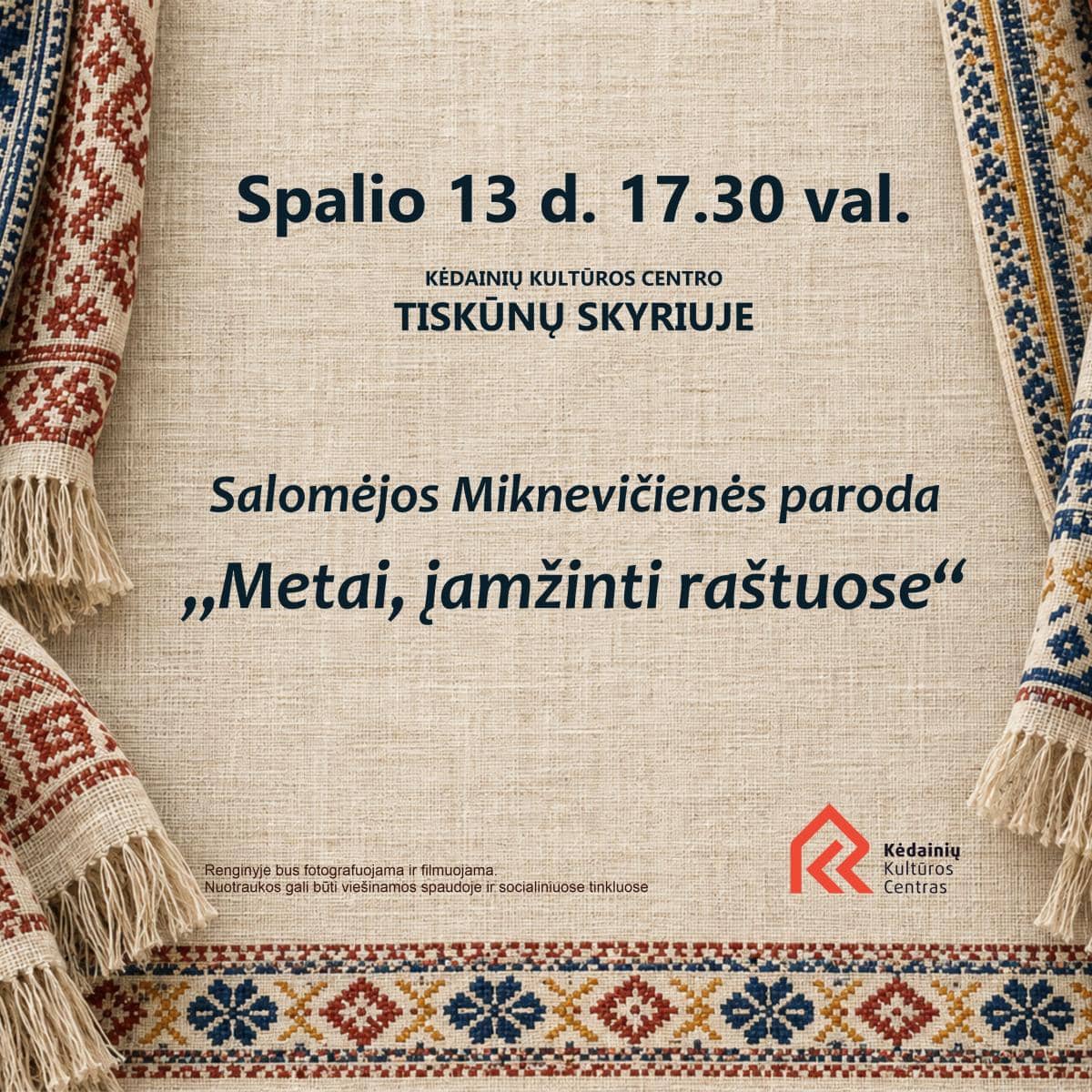 Paroda „Metai, įamžinti raštuose“