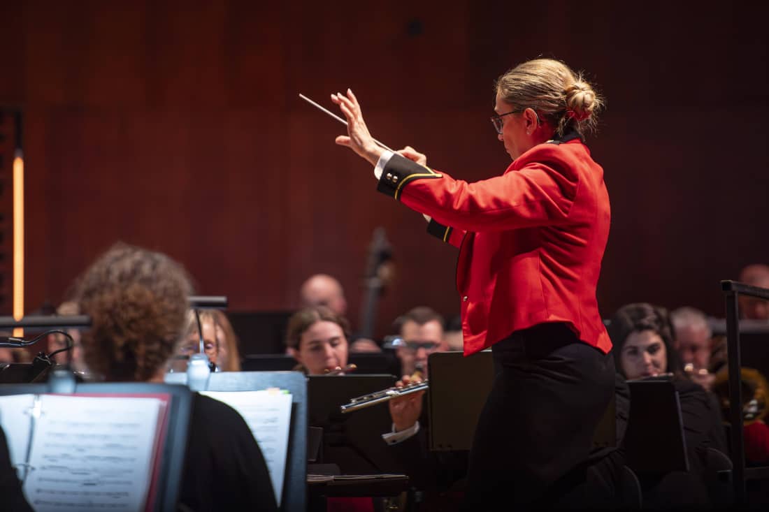 National Armed Forces orchestras in concert in Madona and Ādaži with guests from the Canadian Armed Forces