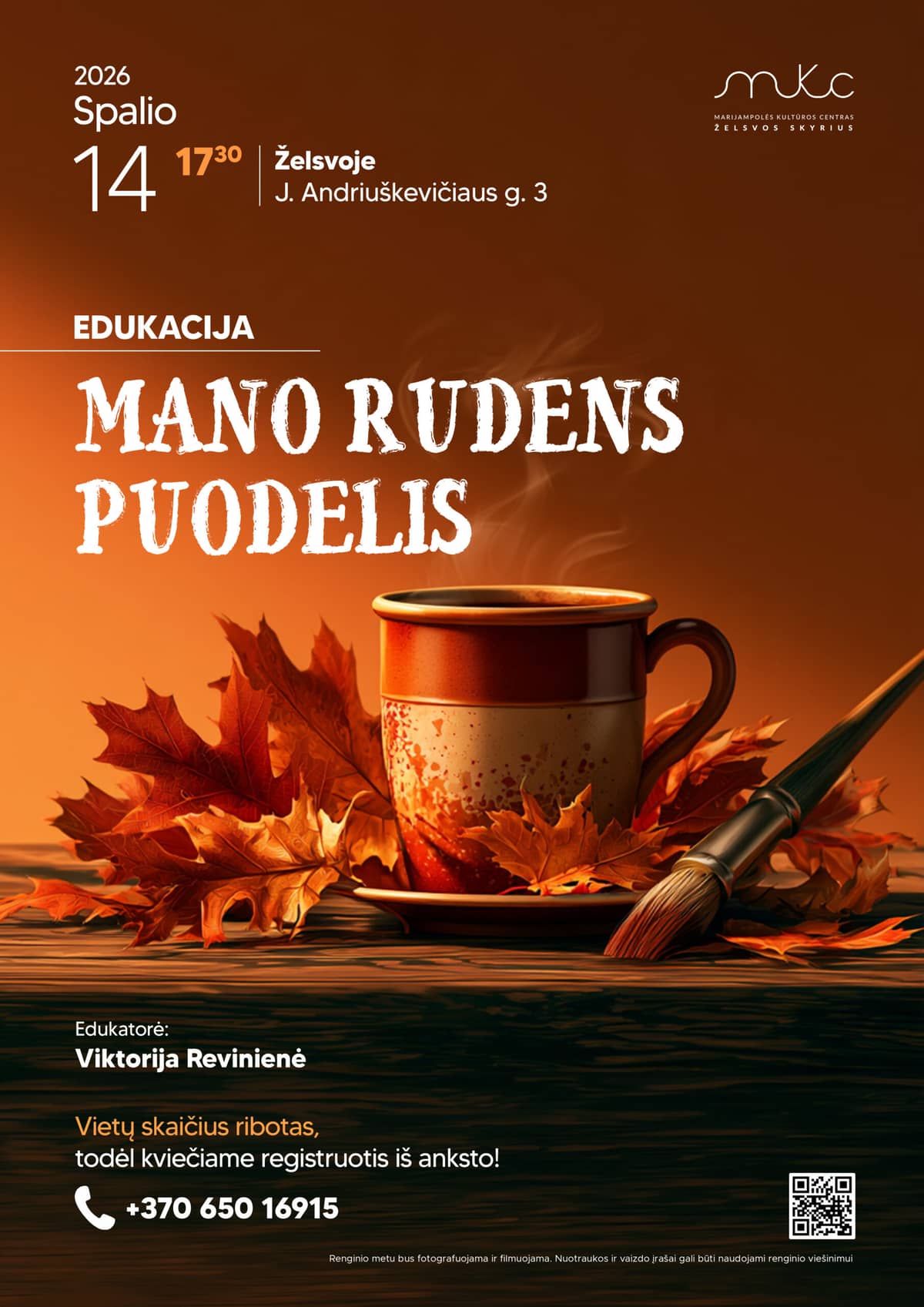 WORKSHOP "MY AUTUMN MUG"