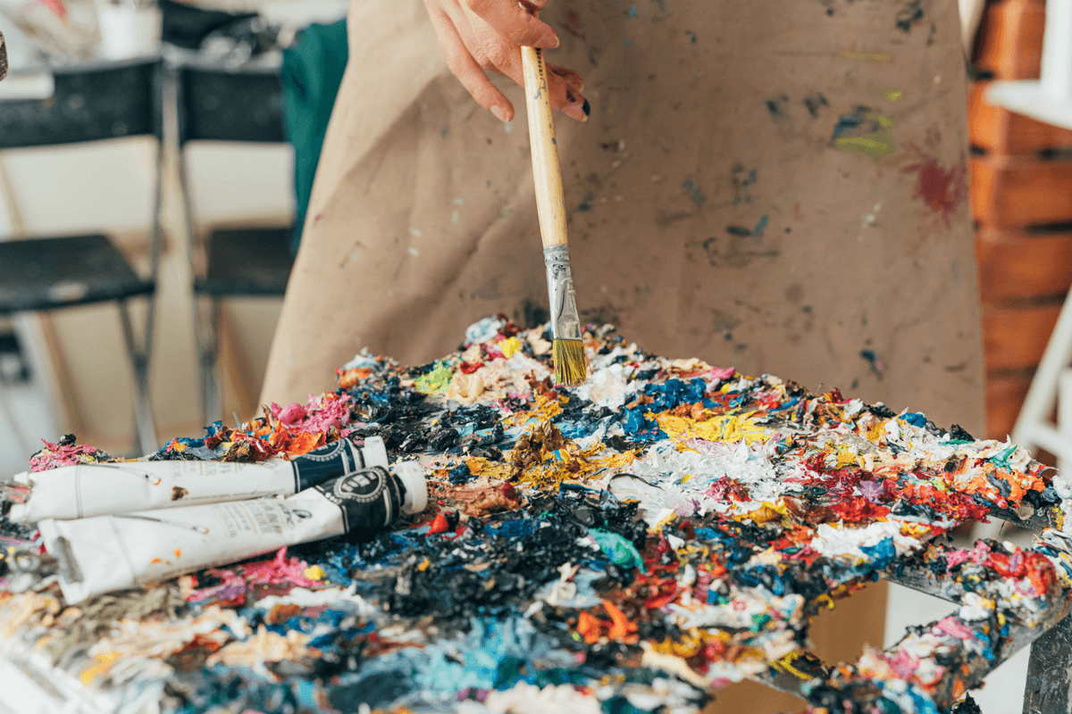 Drawing and painting at PICA