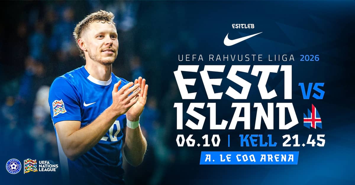 Nike presents: ESTONIA - ICELAND | UEFA Nations League 2026