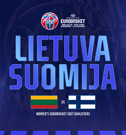Preparation for the European Women's Basketball Championship: Lithuania–Finland