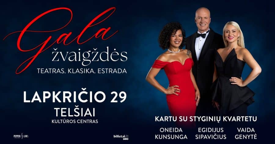„Gala žvaigždės“: vienoje scenoje teatras, klasika ir estrada
