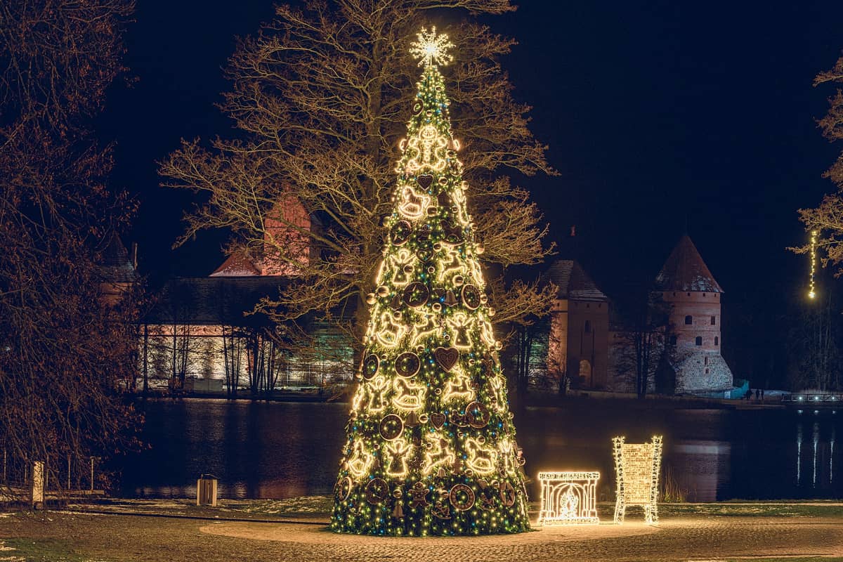 Trakai Town Christmas Tree Lighting Celebration