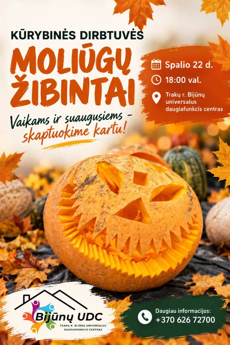 Creative Workshop "Pumpkin Lanterns"