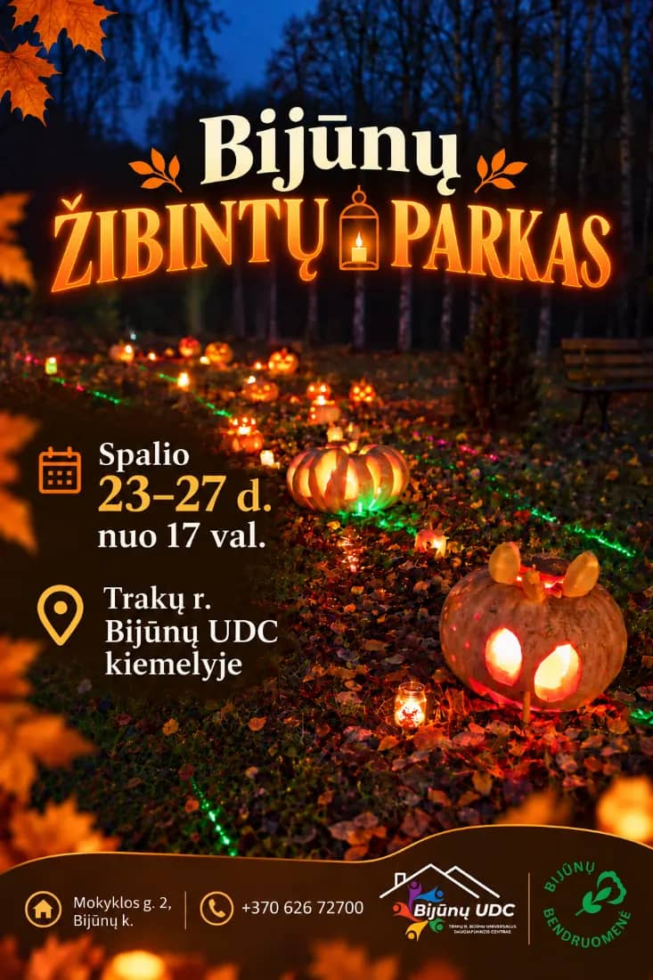 Bijūnai Lantern Park