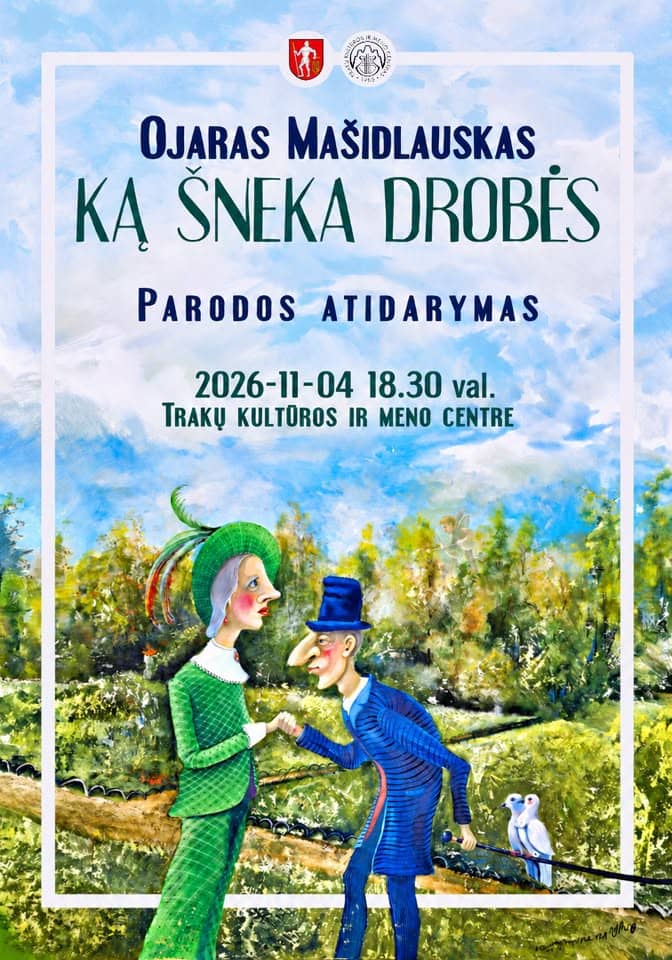 Opening of Ojars Mašidlauskas's exhibition "What the Canvases Say"