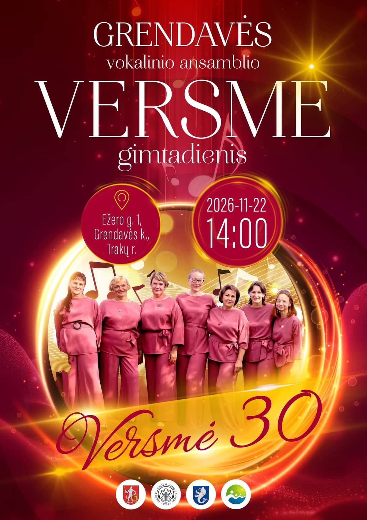 Birthday of the Grendavė vocal ensemble VERSMĖ