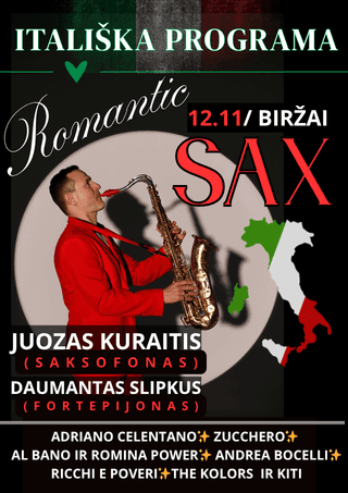 Concert “Romantic Sax”