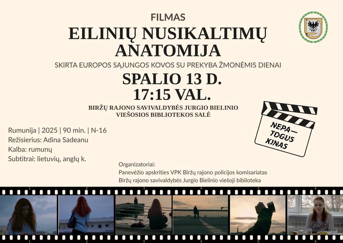 Film. "Anatomy of an Ordinary Crime"