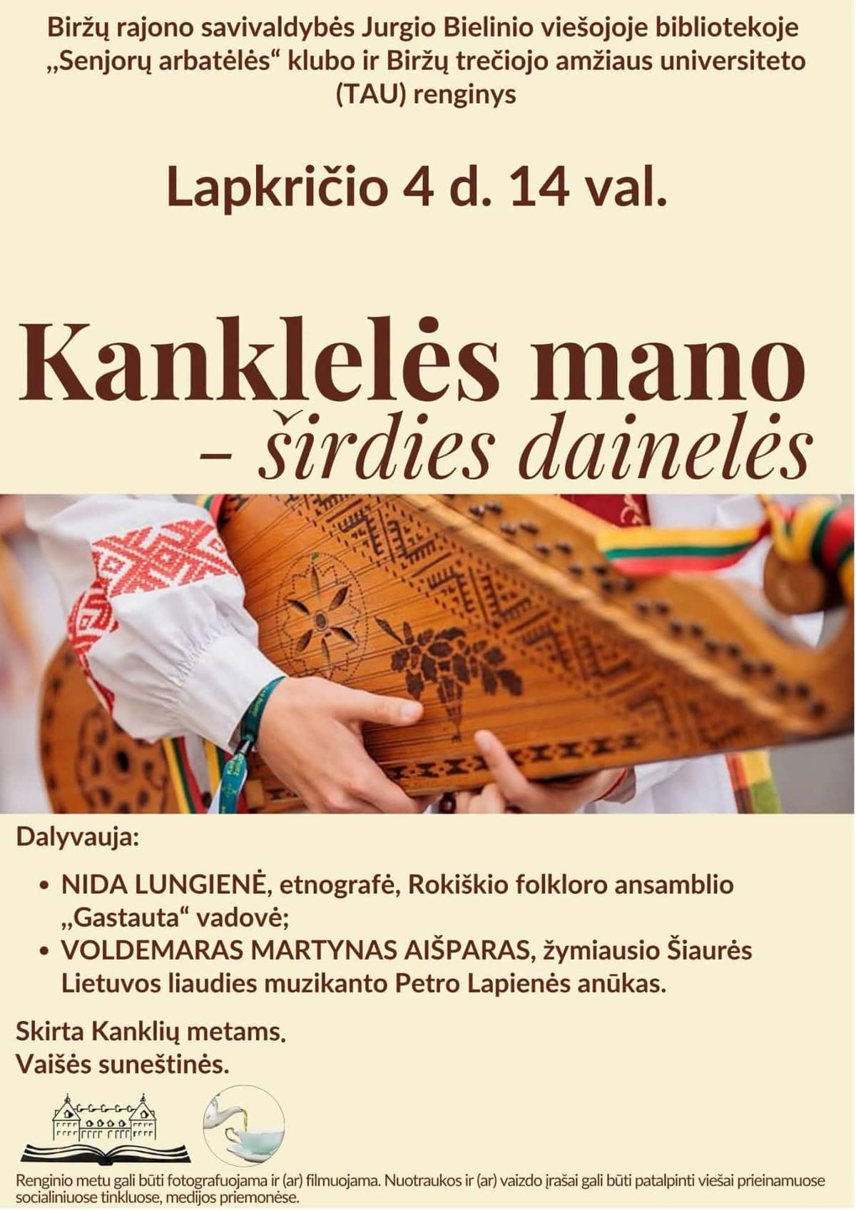 “My Kanklės – Little Songs of the Heart”