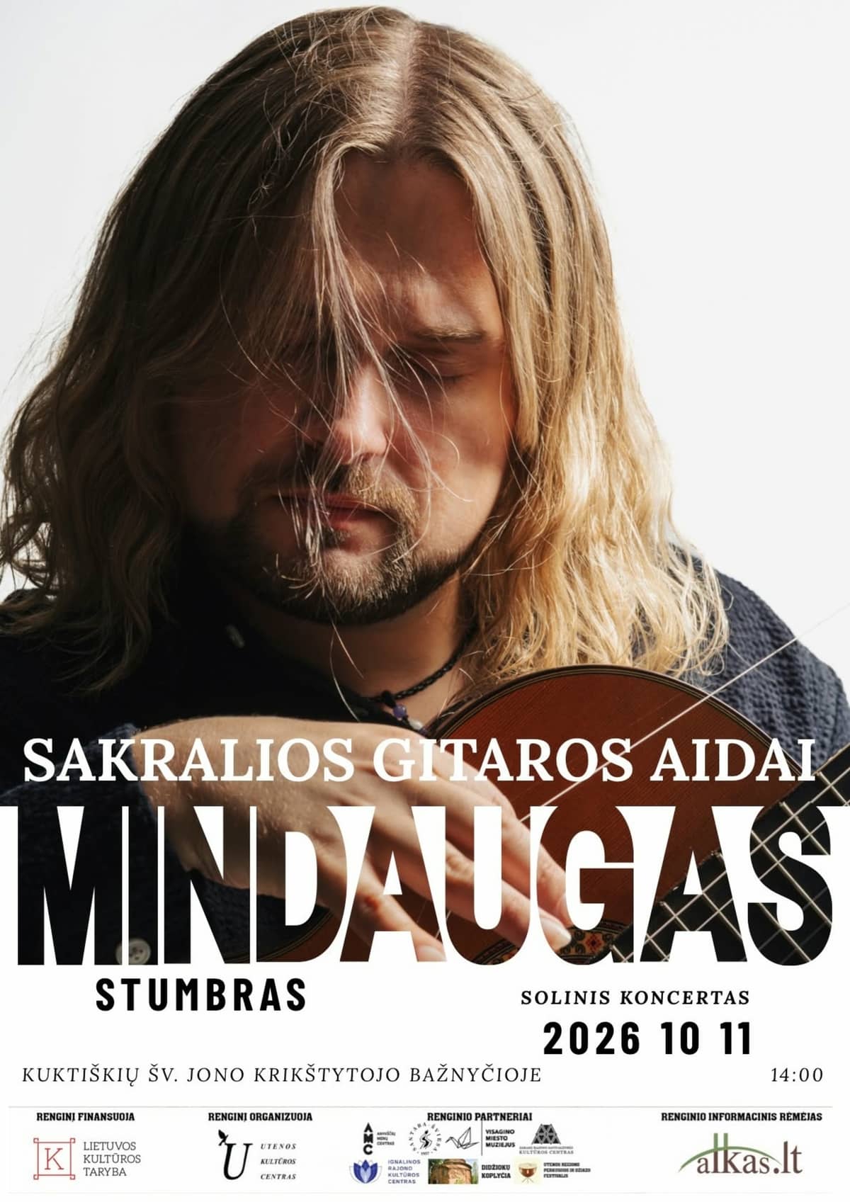 Mindaugas Stumbras solo concert "Echoes of Sacred Guitars"