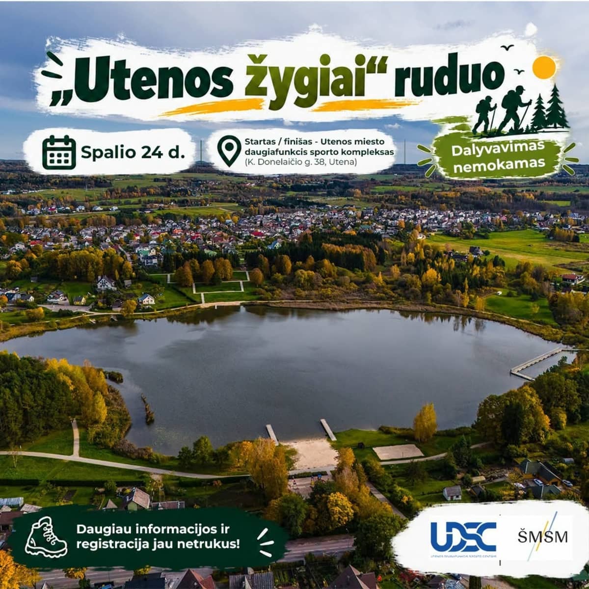 The first introductory hiking trip "Utena Hikes" – AUTUMN!