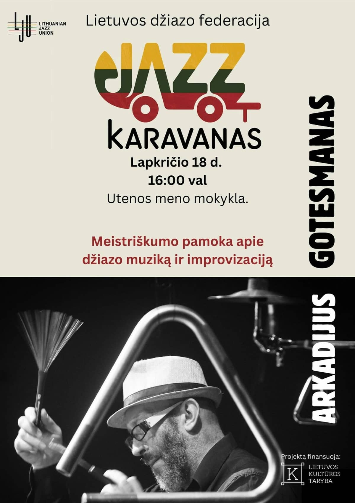 Masterclass on jazz music and improvisation