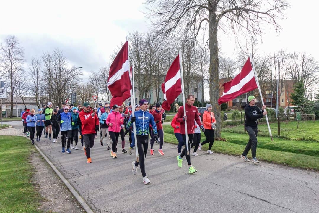 "Run, walk or cycle the contour of Latvia in Ventspils"