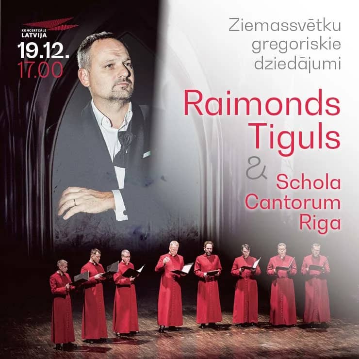 Christmas Gregorian Chants. Raimonds Tiguls & “Schola Cantorum Riga”