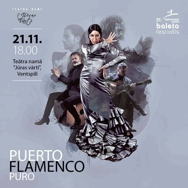 Performance “Puro” by the Spanish flamenco troupe “Puerto Flamenco”