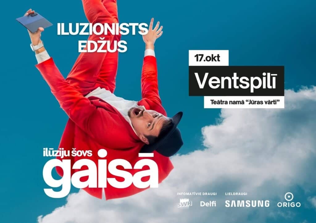 Illusionist Edžus in the AIR