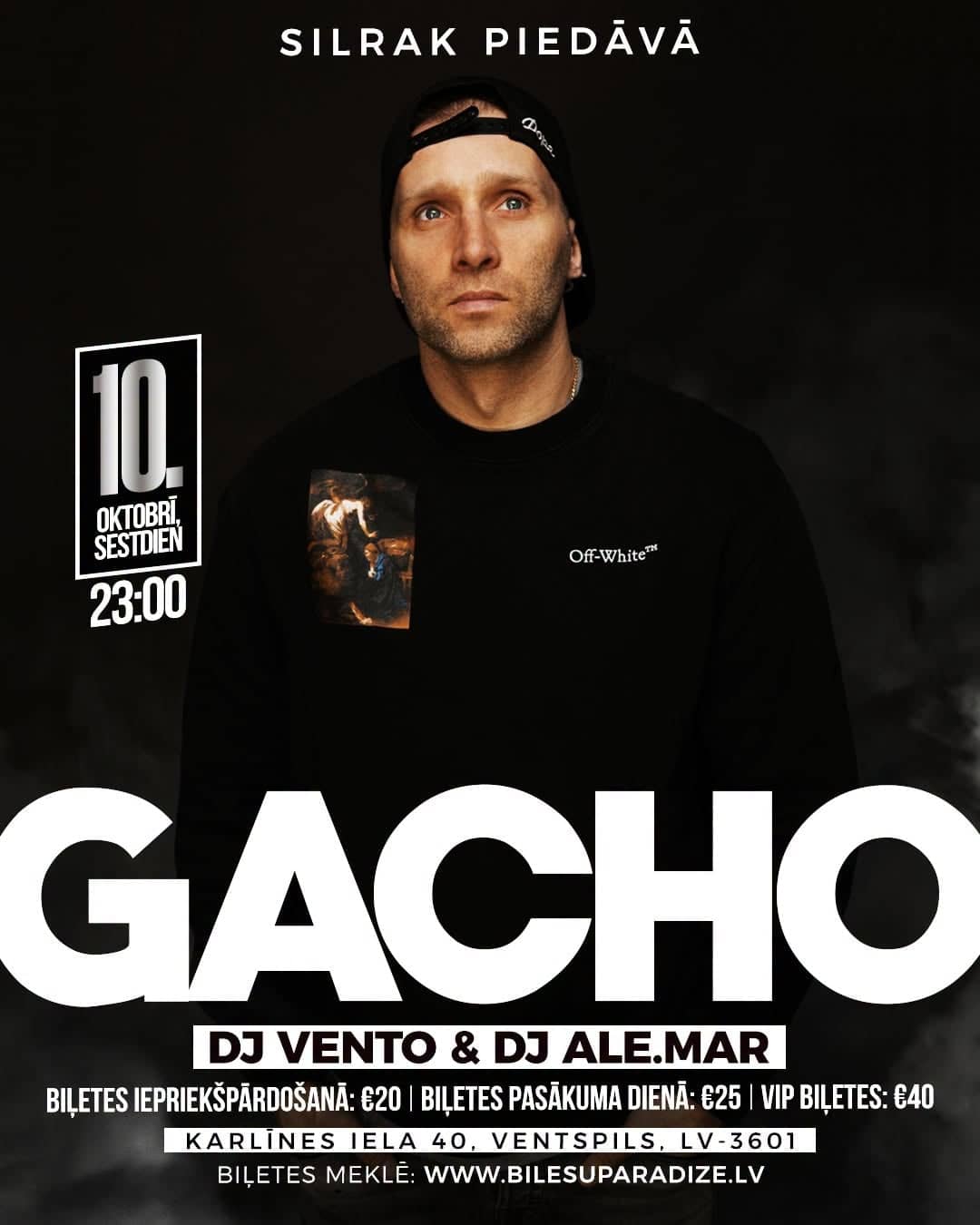 GACHO concert and party with DJ VENTO and DJ ALE.MAR