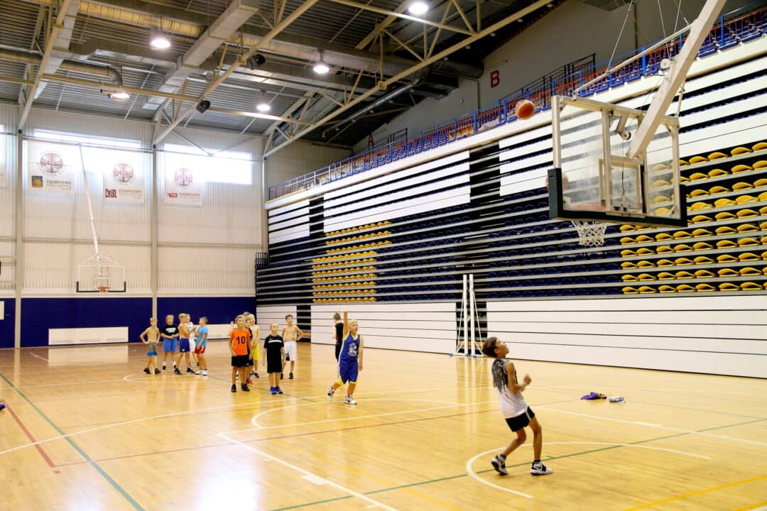 Latvian Youth Basketball League game for girls Ventspils “Spars” – Jelgava (U-14 age group)