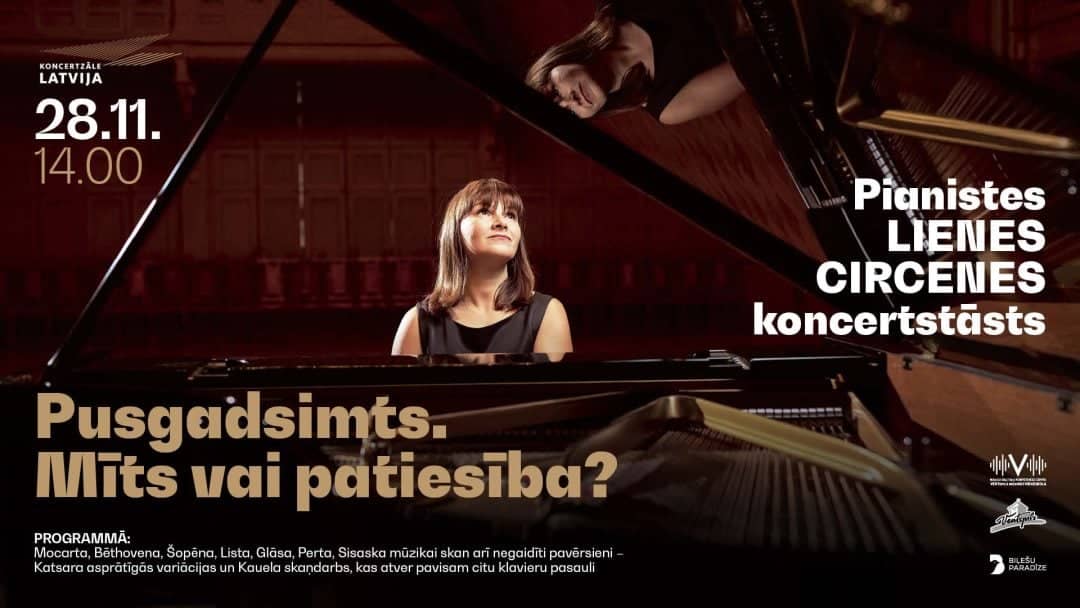 Pianist Liene Circene's concert story "Half a Century. Myth or Truth?"