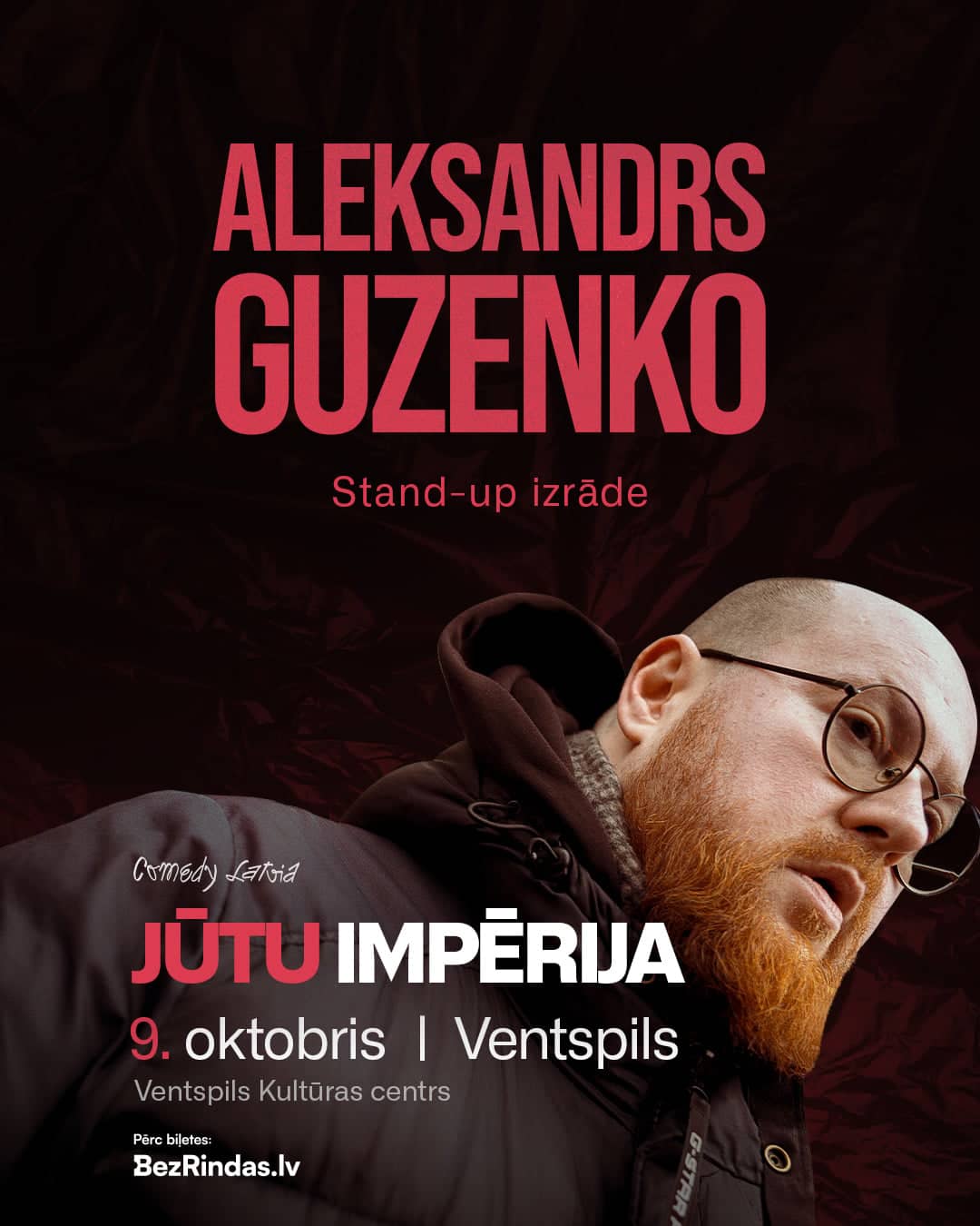 Aleksandra Guzenko stand-up show “Empire of Feelings”
