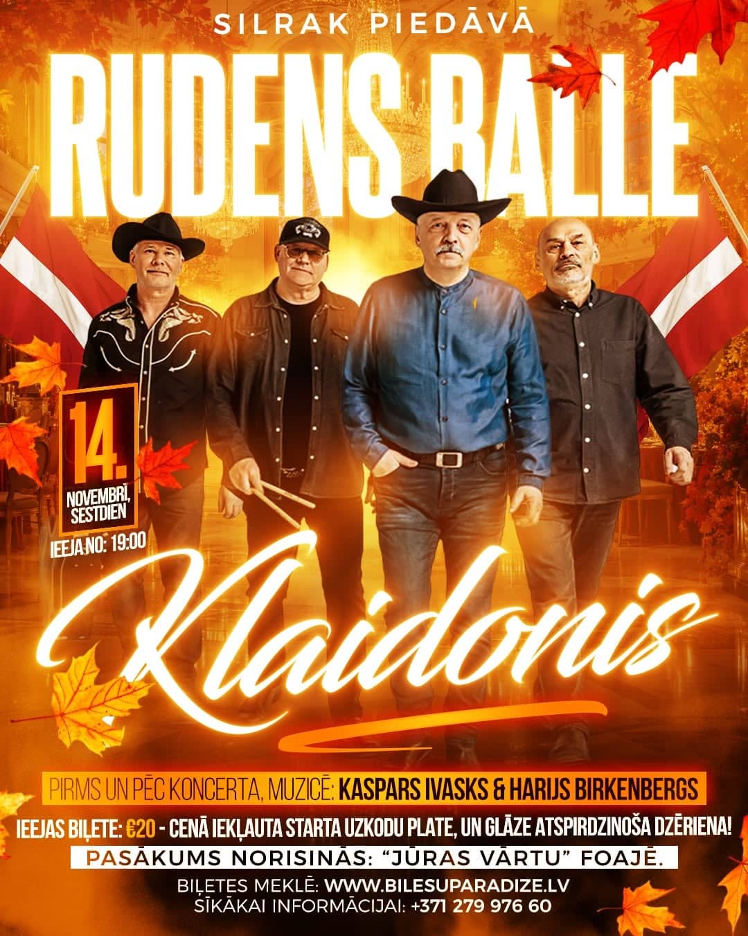 Autumn Ball with the band “Klaidonis”