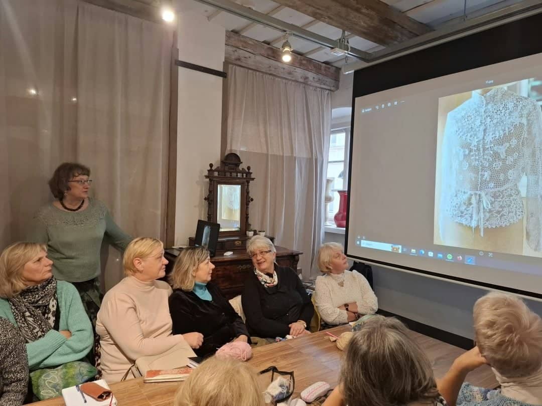 Lace crochet masterclass with Dagnija Liepa